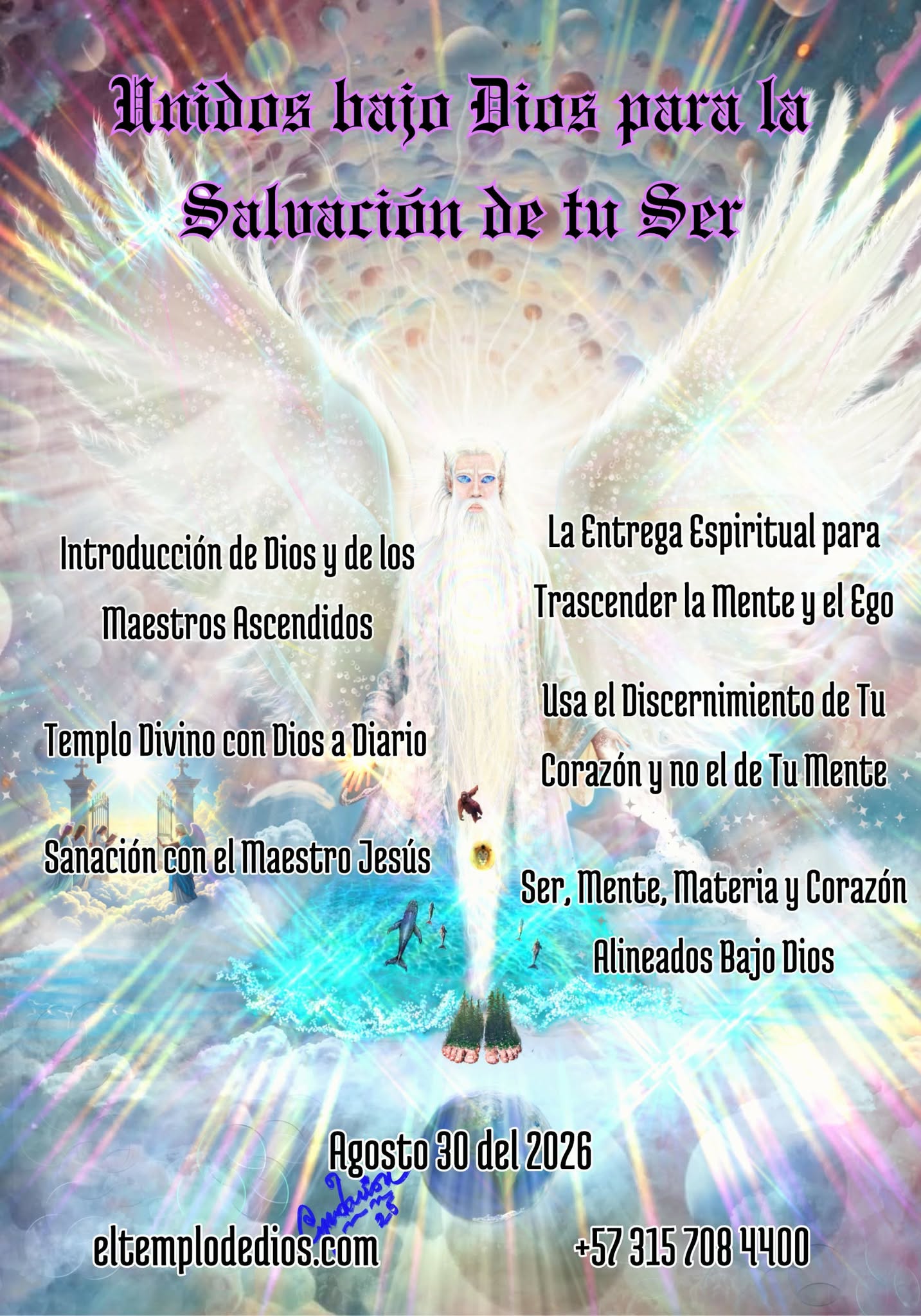 Unidos bajo Dios para la Salvación de tu Ser